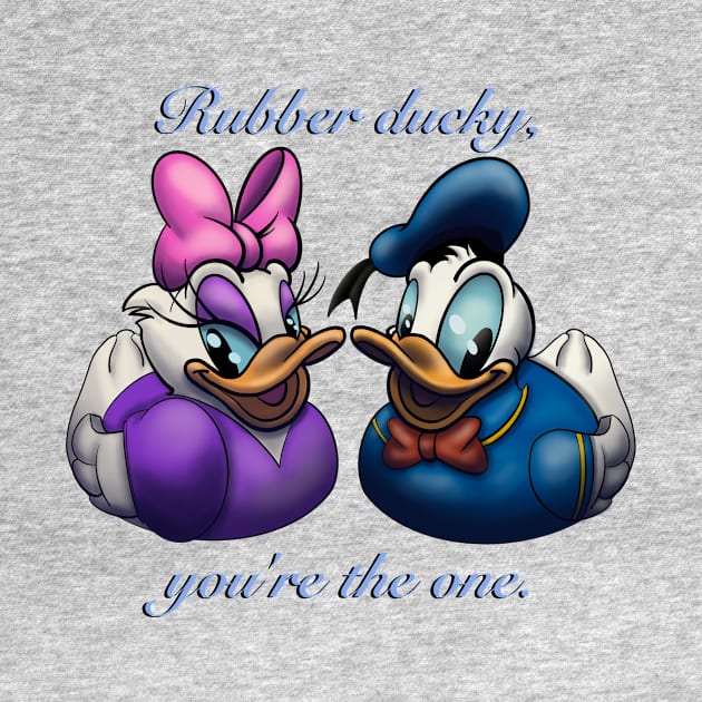 Donald and Daisy- Rubber Ducky, You're the One by Art-by-Sanna